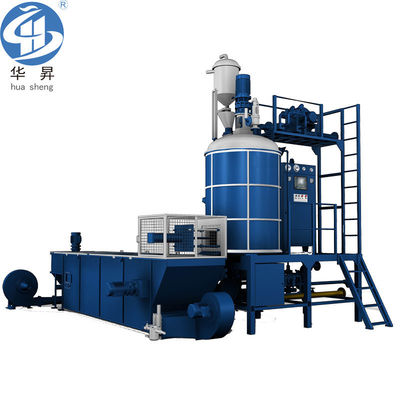EPS Batch Pre-Expander Machine Peso bruto 2500.000kg Engenheiros para serviço no estrangeiro