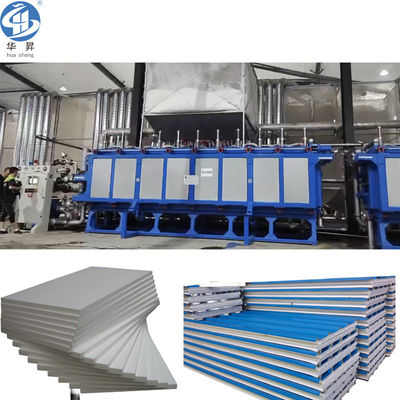 Máquina de espuma de blocos de EPS para painéis de sanduíche Densidade do núcleo 6-30 kg/m3 Design de poupança de energia
