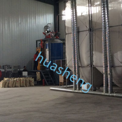 EPS Batch Pre-Expander Machine Peso bruto 2500.000kg Engenheiros para serviço no estrangeiro
