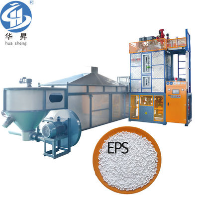 Máquina de fabricação de contas de EPS de 8-30 kg/m3 de densidade para produção de contas de poliestireno expandido