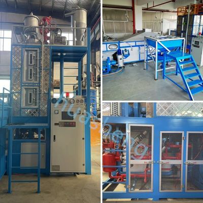 Máquina de fabricação de contas de EPS de 8-30 kg/m3 de densidade para produção de contas de poliestireno expandido