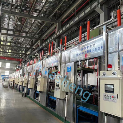Máquina automática HS-YY-1200 de moldagem de forma de zona branca para moldagem de espuma perdida