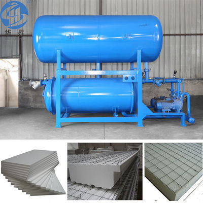 3000.00cm * 1500.00cm * 2500.00cm Máquina de moldagem de blocos EPS com sistema de arrefecimento a vácuo